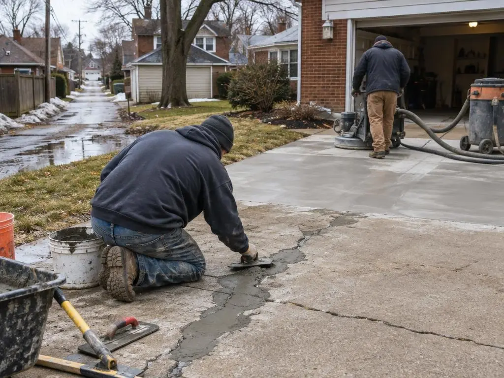 Concrete Crack & Floor Repair in Youngstown, OH